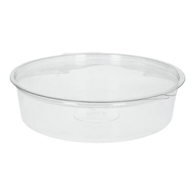 SALADEBAK + DEKSEL TRANSPARANT 1400cc Ø21cm  180st